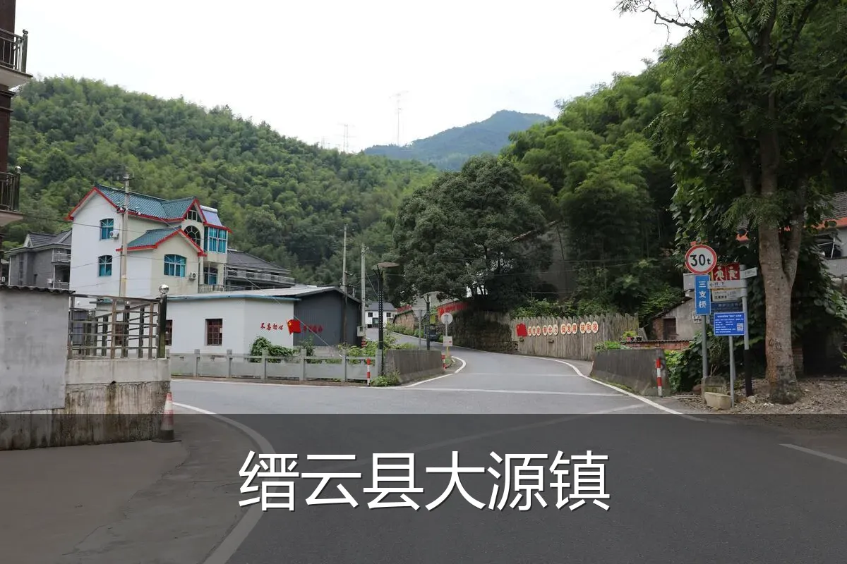 缙云县大源镇